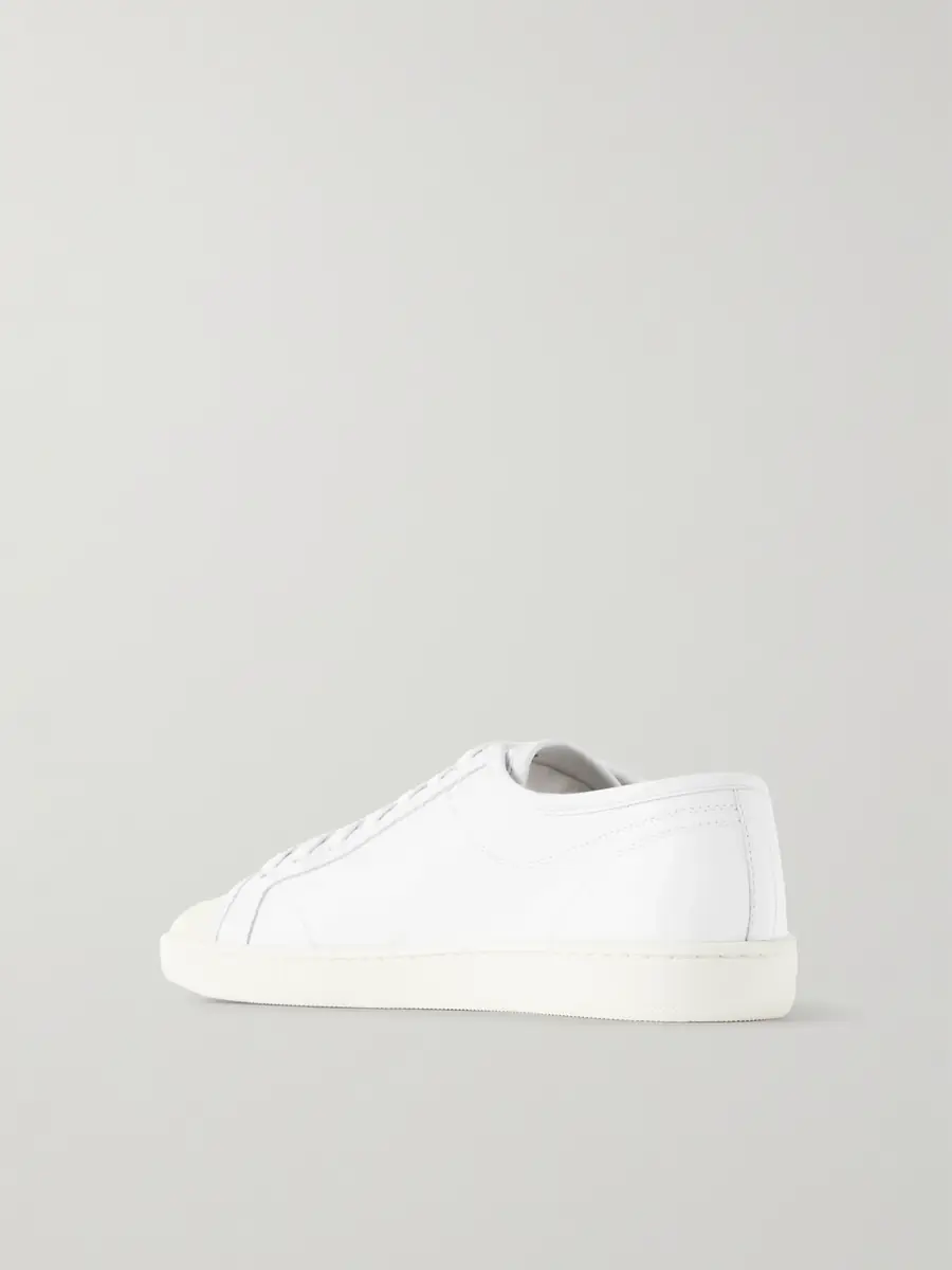 Saint Laurent Gym Low Logo-Print Leather Sneakers - Men | Thumbnail 4 Saint Laurent Gym Low Logo-Print Leather Sneakers - Men | Thumbnail 4