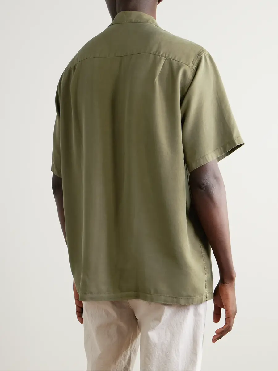 Portuguese Flannel Dogtown Convertible-Collar TENCEL™ Lyocell Shirt - Men | Thumbnail 3