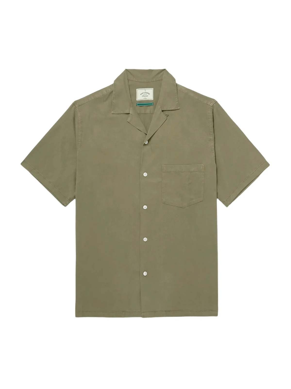 Portuguese Flannel Dogtown Convertible-Collar TENCEL™ Lyocell Shirt - Men
