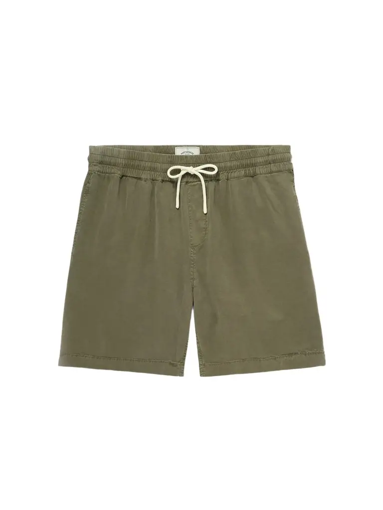 Portuguese Flannel Dogtown Straight-Leg TENCEL™ Lyocell Drawstring Shorts - Men | Image 1 Portuguese Flannel Dogtown Straight-Leg TENCEL™ Lyocell Drawstring Shorts - Men | Image 1