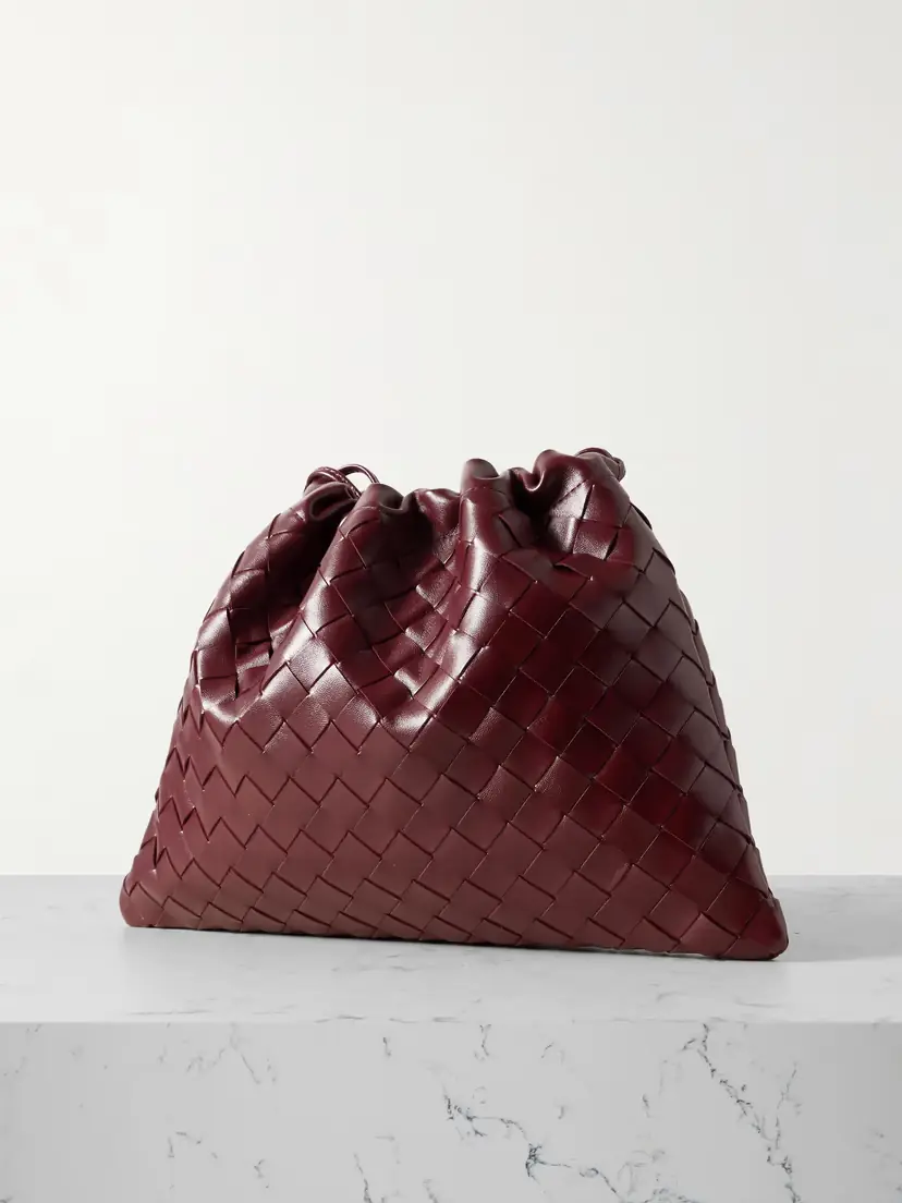 Bottega Veneta Intrecciato Leather Pouch | Thumbnail 3 Bottega Veneta Intrecciato Leather Pouch | Thumbnail 3