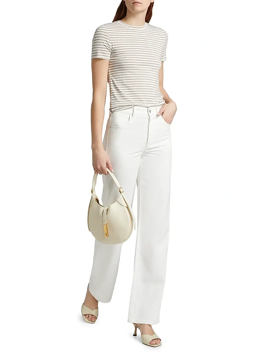 Citizens of Humanity Women's Annina Wide-Leg Jeans - Soft White | Thumbnail 2
