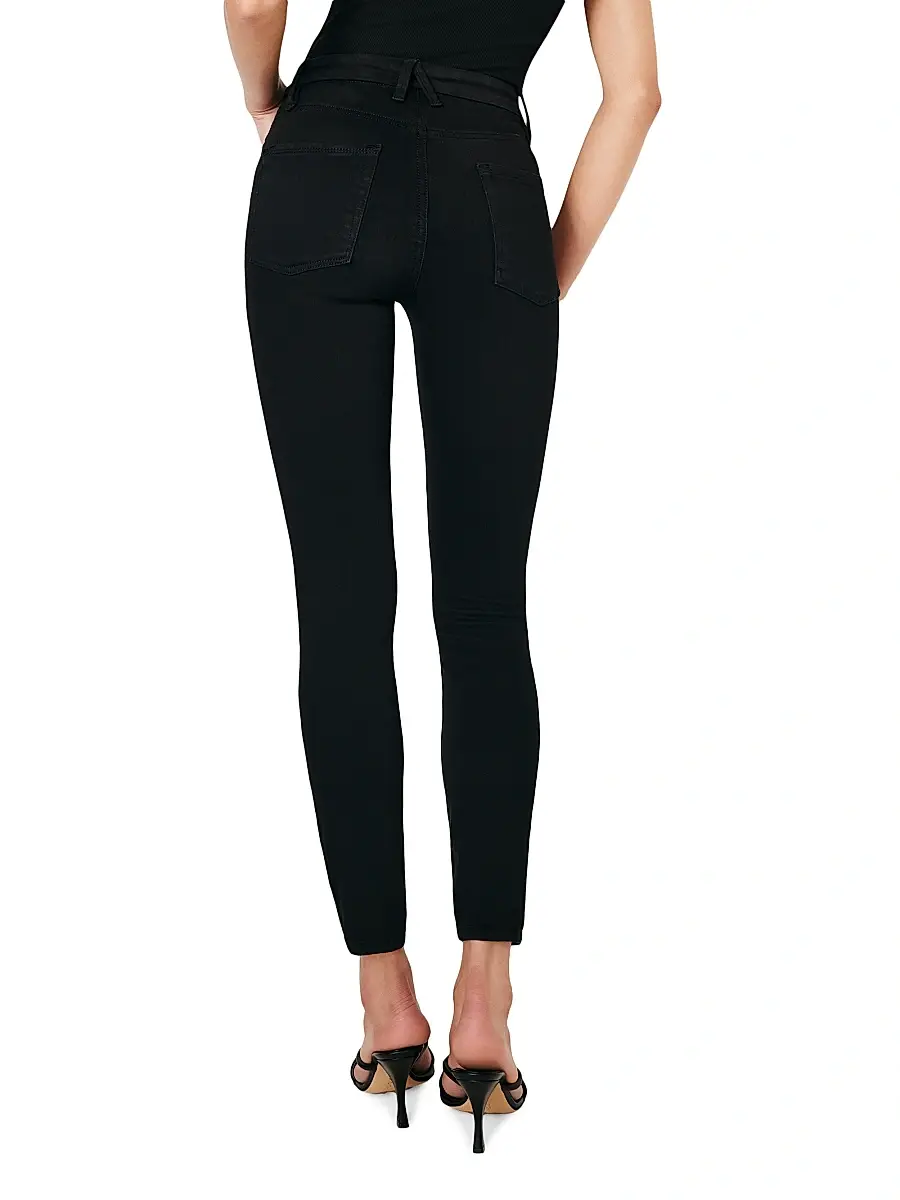 GOOD AMERICAN Women's Good Legs Crop Skinny Jeans | Thumbnail 4 GOOD AMERICAN Women's Good Legs Crop Skinny Jeans | Thumbnail 4