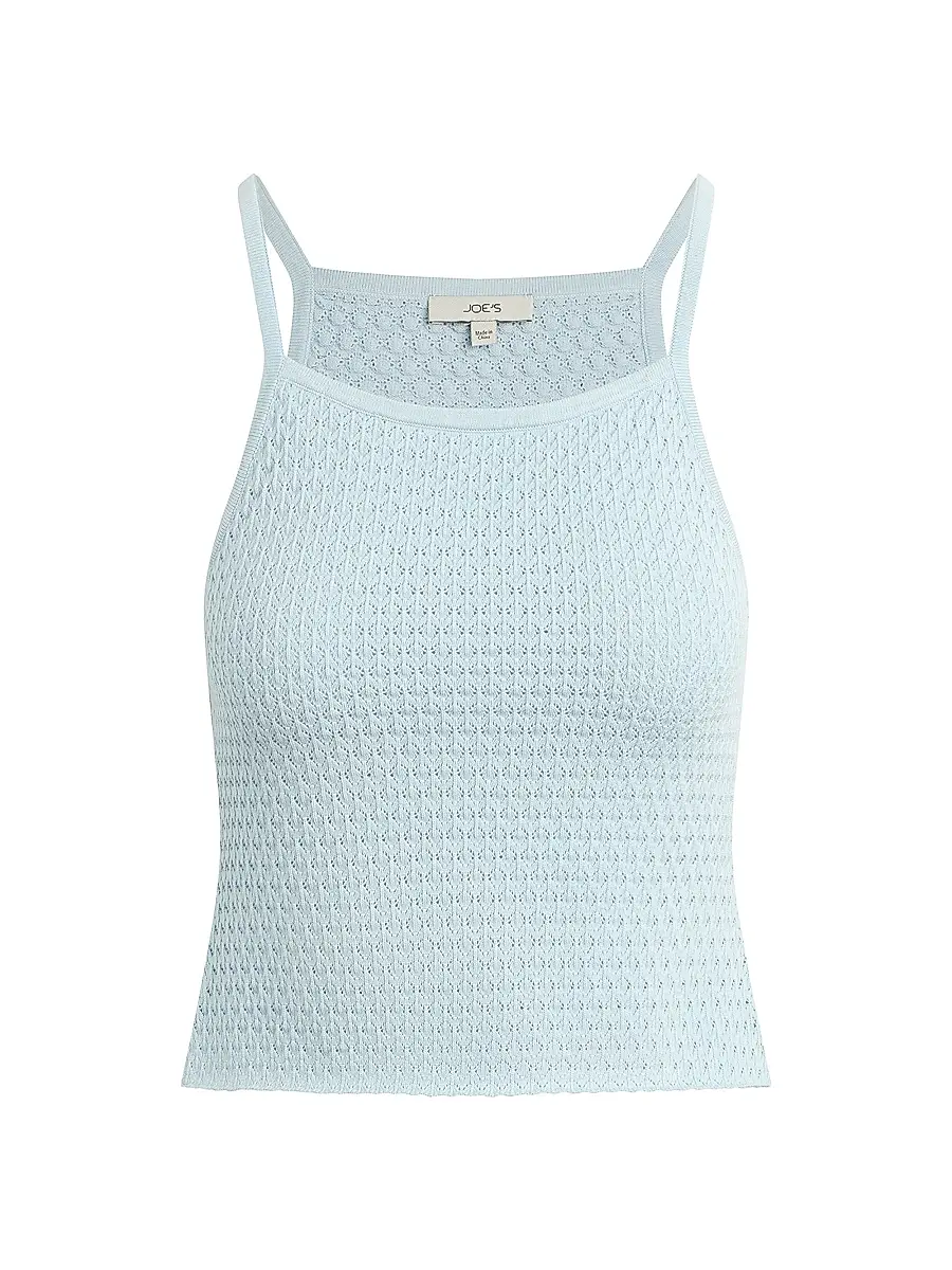 Joe's Jeans Women's The Pointelle Everyday Scoopneck Tank