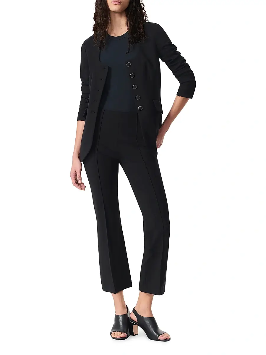 rag & bone Women's Roslyn Ponte U-Neck Blazer | Thumbnail 5 rag & bone Women's Roslyn Ponte U-Neck Blazer | Thumbnail 5