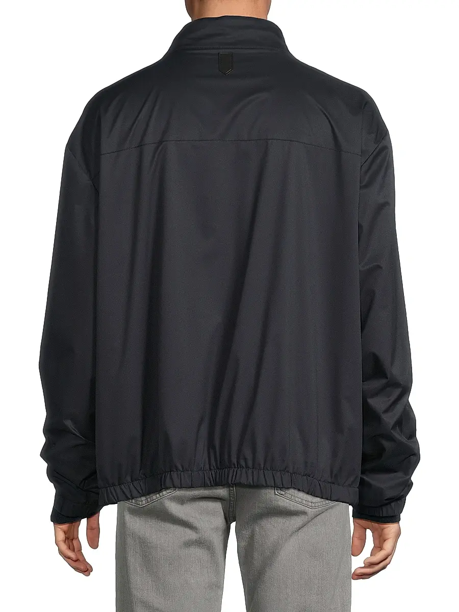 Canali Men's Silk Touch Reversible Jacket | Thumbnail 5 Canali Men's Silk Touch Reversible Jacket | Thumbnail 5