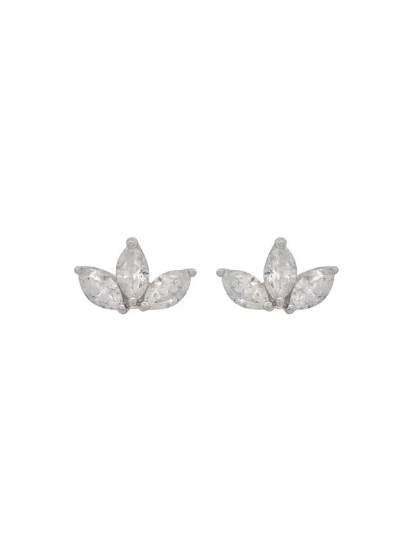 0.79ct Diamond 18K Gold Leaf Stud Earrings 0.79ct Diamond 18K Gold Leaf Stud Earrings