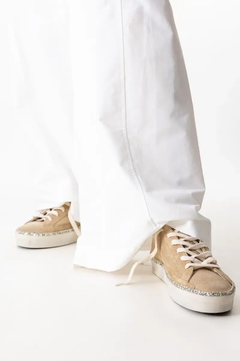 Golden Goose Hi Star Sneaker - Desert Cream | Thumbnail 5