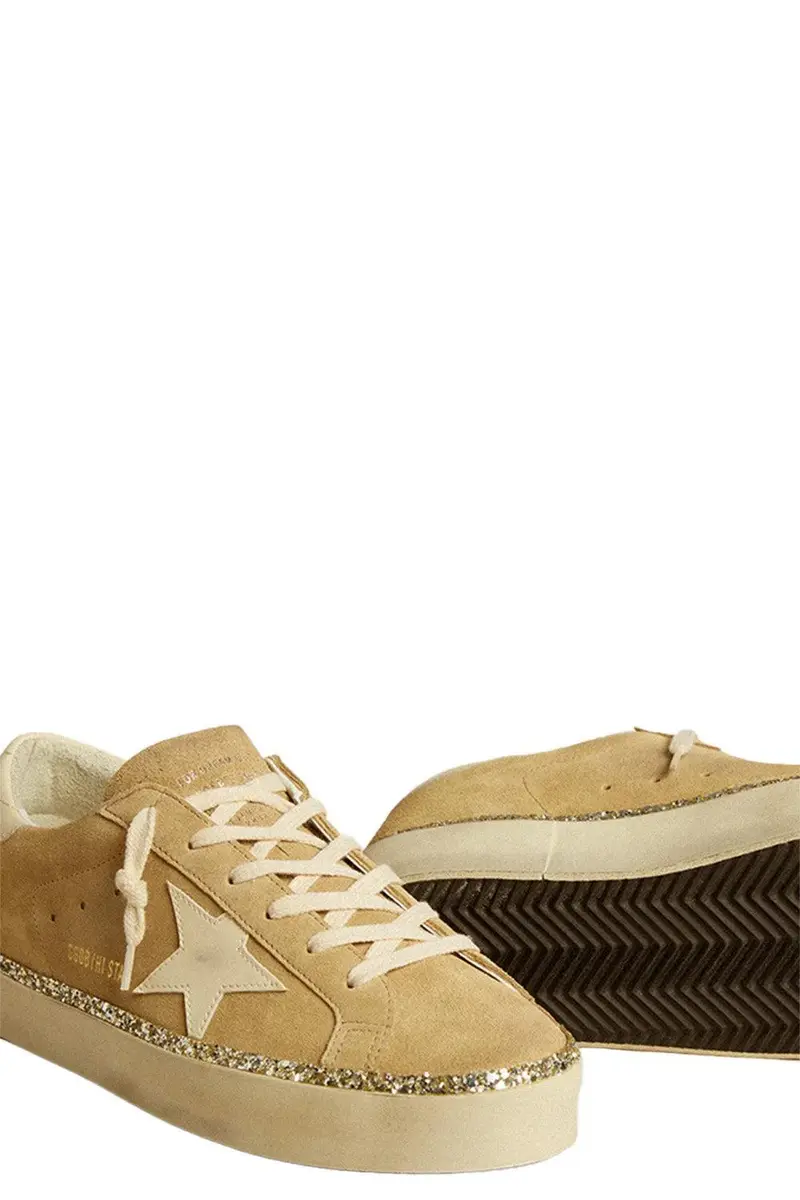 Golden Goose Hi Star Sneaker - Desert Cream | Thumbnail 7