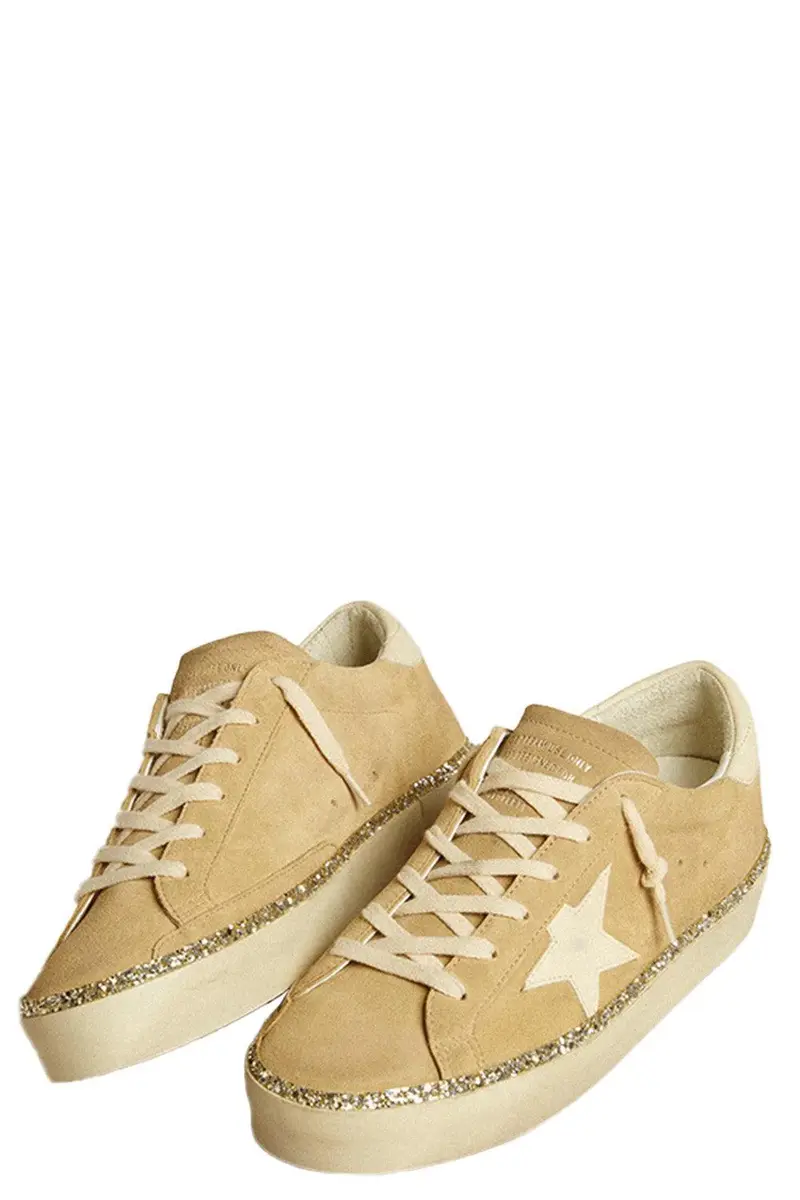 Golden Goose Hi Star Sneaker - Desert Cream | Thumbnail 8
