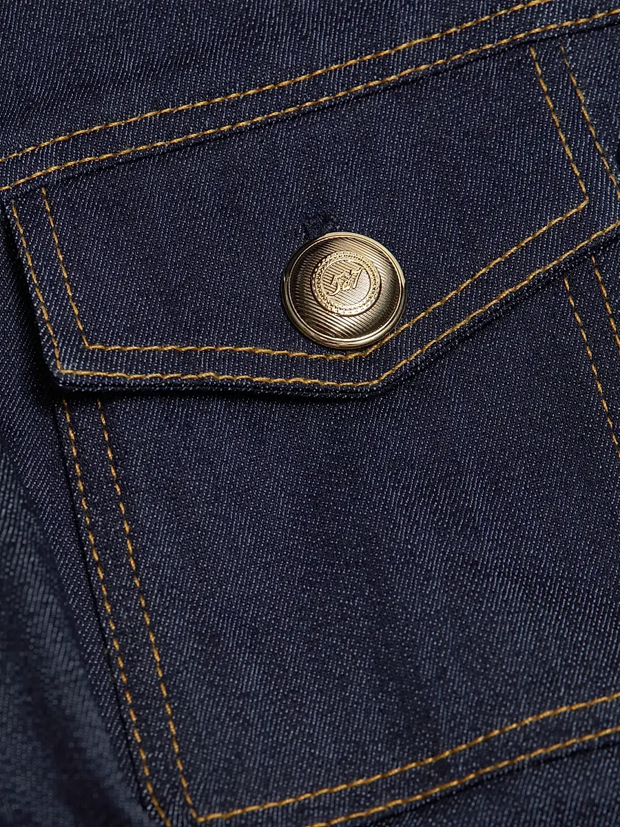 Cinq à Sept Women's Reenee Denim Tie-Waist Vest | Thumbnail 7 Cinq à Sept Women's Reenee Denim Tie-Waist Vest | Thumbnail 7