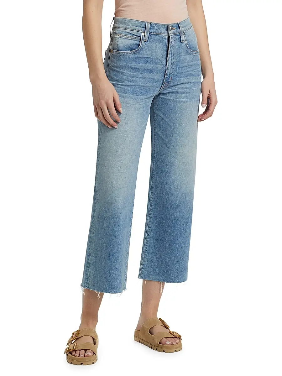 SLVRLAKE Women's Walker Crop High-Rise Jeans | Thumbnail 4 SLVRLAKE Women's Walker Crop High-Rise Jeans | Thumbnail 4