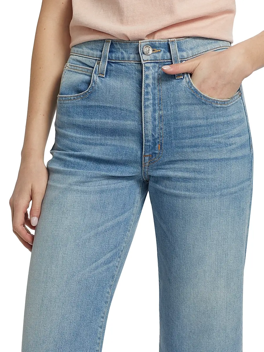SLVRLAKE Women's Walker Crop High-Rise Jeans | Thumbnail 6 SLVRLAKE Women's Walker Crop High-Rise Jeans | Thumbnail 6