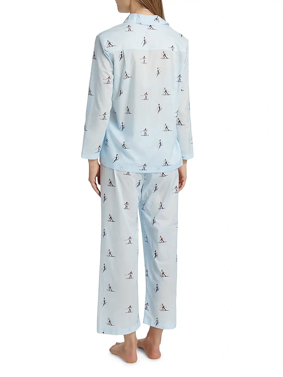Pour Les Femmes Women's Cross Country Skiers Long-Sleeve Pajamas | Thumbnail 5 Pour Les Femmes Women's Cross Country Skiers Long-Sleeve Pajamas | Thumbnail 5