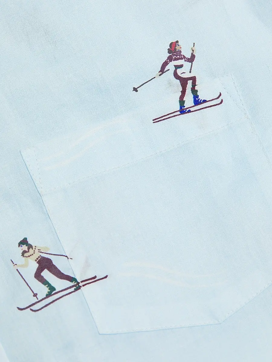 Pour Les Femmes Women's Cross Country Skiers Long-Sleeve Pajamas | Thumbnail 7 Pour Les Femmes Women's Cross Country Skiers Long-Sleeve Pajamas | Thumbnail 7