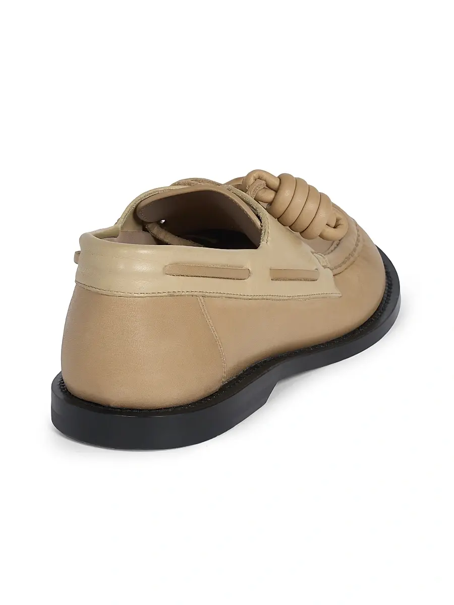 Loewe Women's Campo Leather Boat Shoes | Thumbnail 3