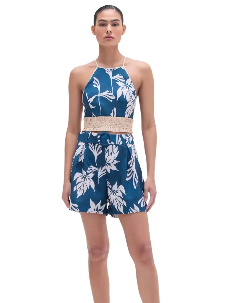 PatBo ARTICHOKE HALTERNECK TOP | Image 1 PatBo ARTICHOKE HALTERNECK TOP | Image 1