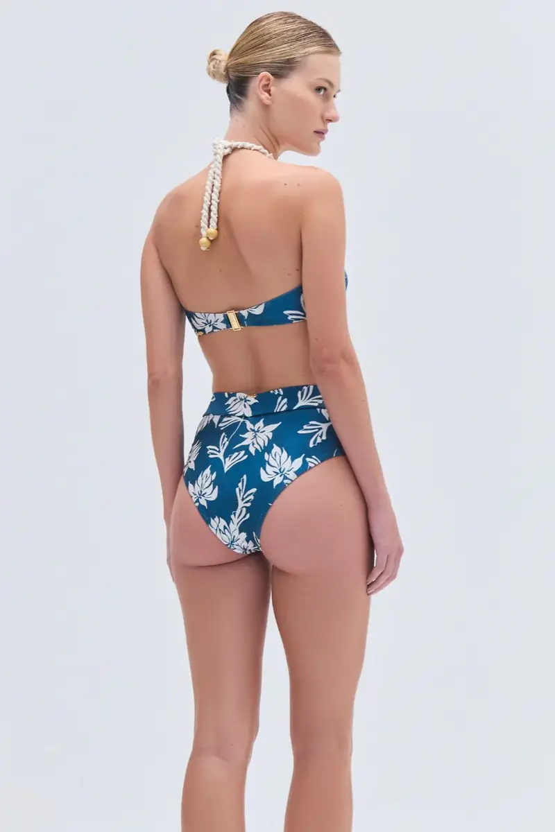 PatBo ARTICHOKE HIGH WAIST BIKINI BOTTOM | Thumbnail 6