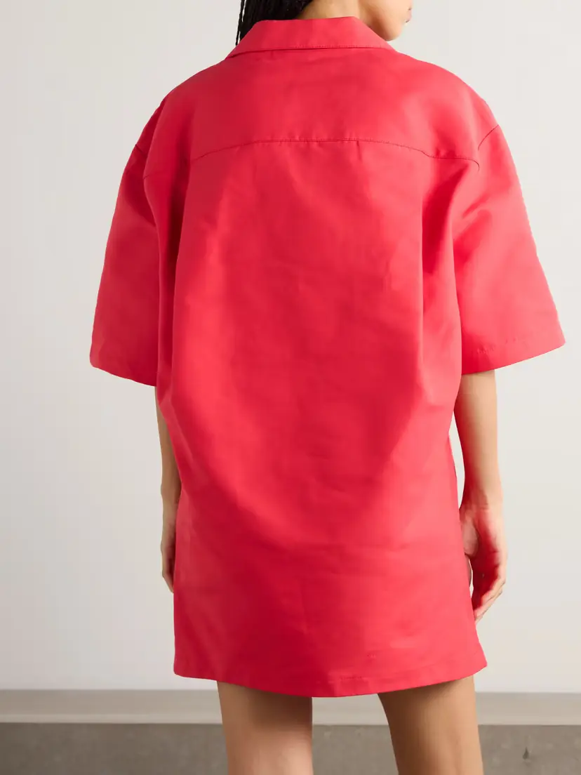 Marni Oversized Embroidered Cotton Mini Dress | Thumbnail 3