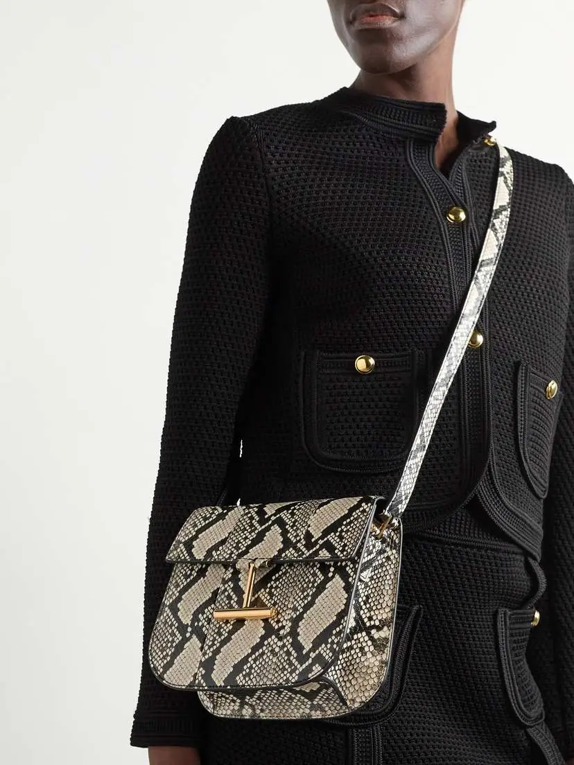 Tom Ford Tara Mini Snake-effect Leather Shoulder Bag | Thumbnail 2