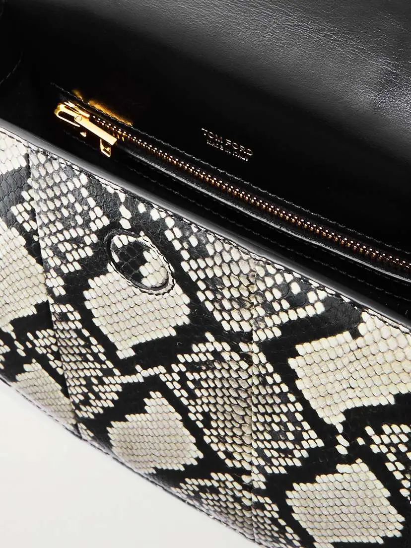 Tom Ford Tara Mini Snake-effect Leather Shoulder Bag | Thumbnail 5