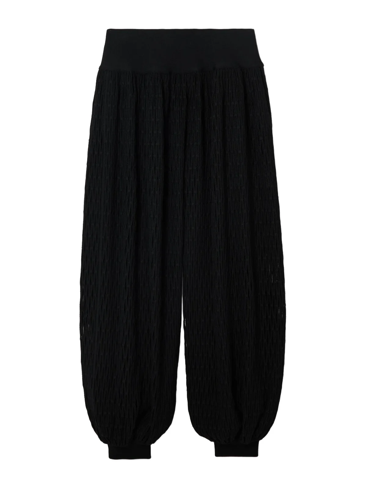 Open-knit Balloon Pants