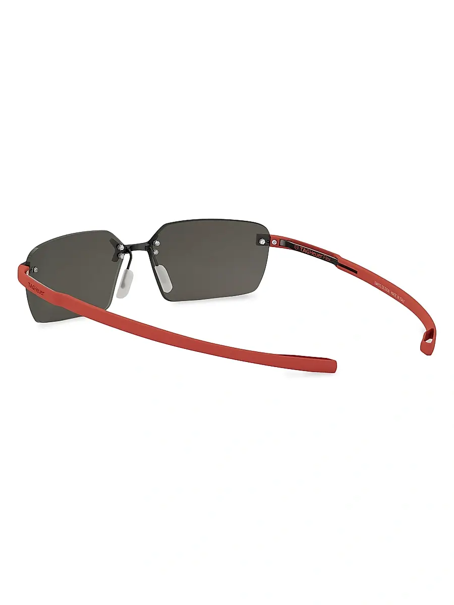 TAG Heuer Men's Flex 60MM Rectangular Sunglasses | Thumbnail 4 TAG Heuer Men's Flex 60MM Rectangular Sunglasses | Thumbnail 4