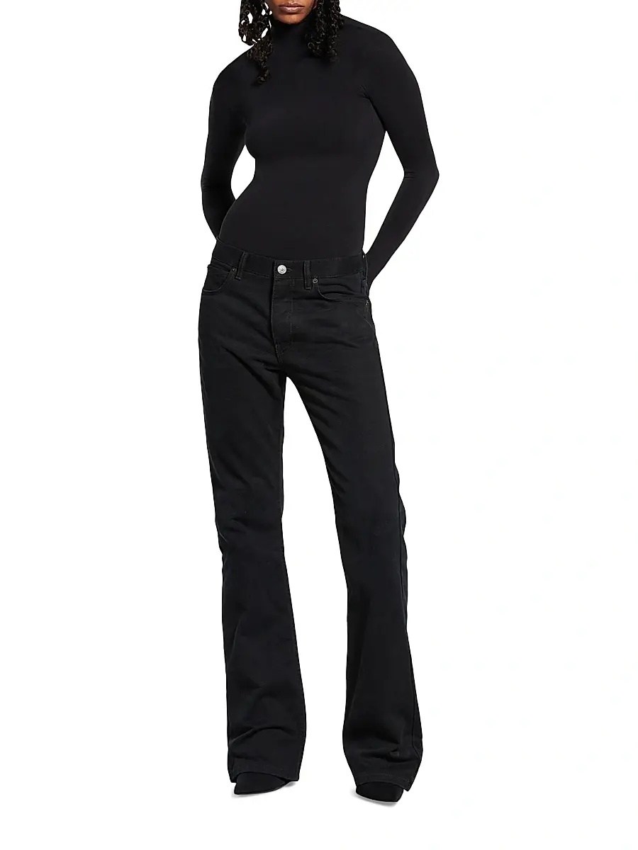 Balenciaga Women's Straight Fit Jeans | Thumbnail 6
