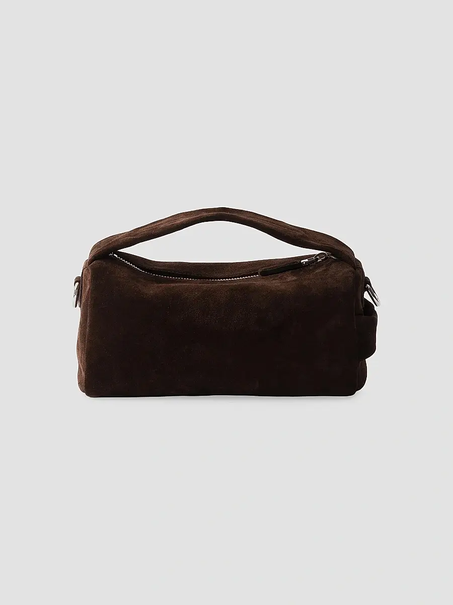 Prada Men's Suede Leather Shoulder Bag | Thumbnail 6 Prada Men's Suede Leather Shoulder Bag | Thumbnail 6