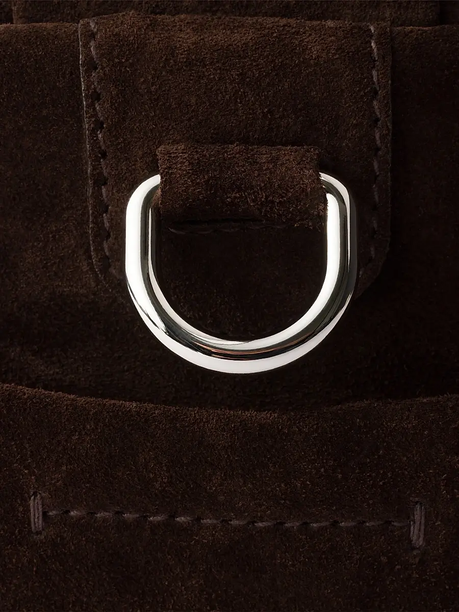 Prada Men's Suede Leather Shoulder Bag | Thumbnail 7 Prada Men's Suede Leather Shoulder Bag | Thumbnail 7