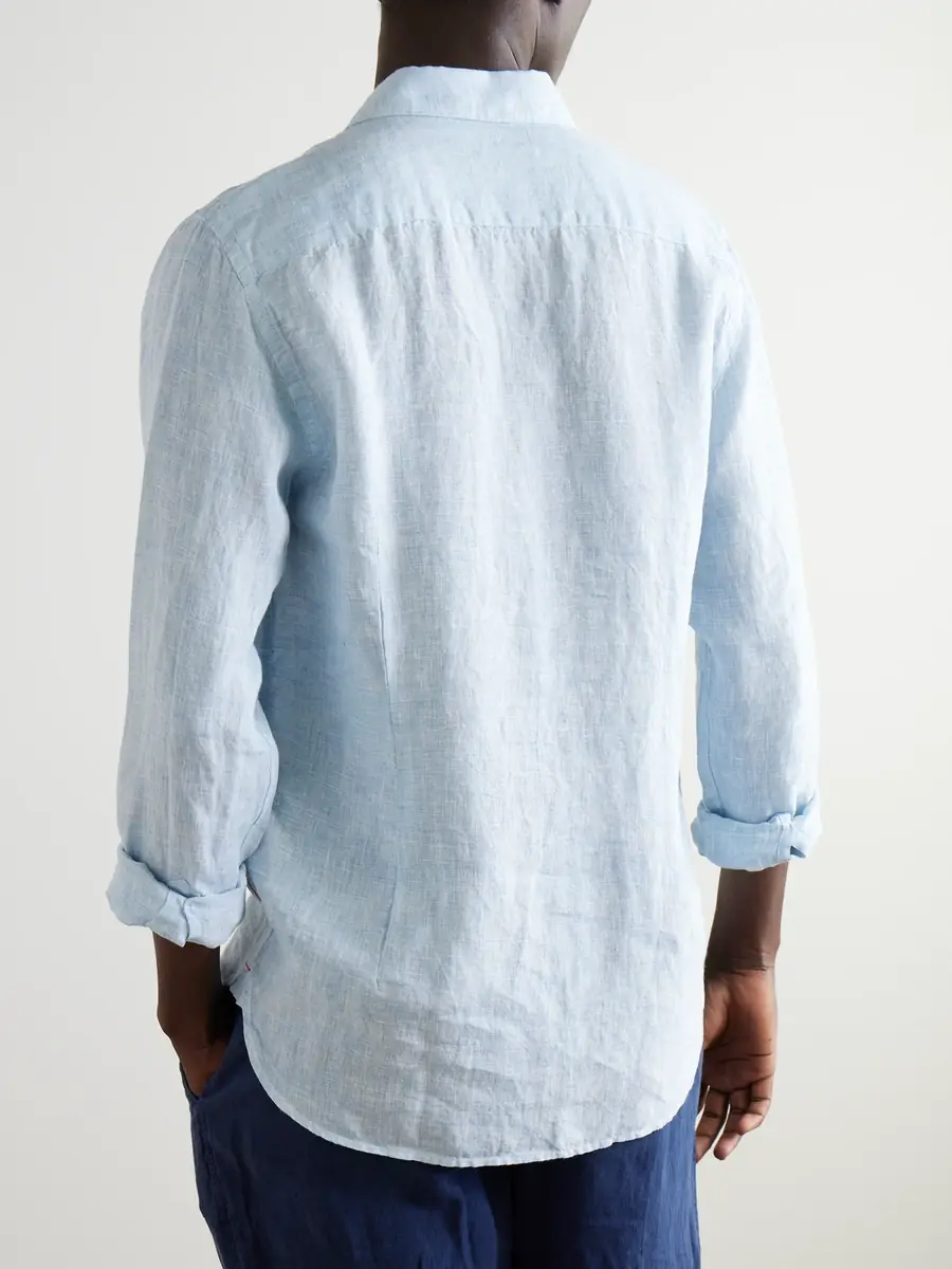 Orlebar Brown Giles Linen Shirt - Men | Thumbnail 3