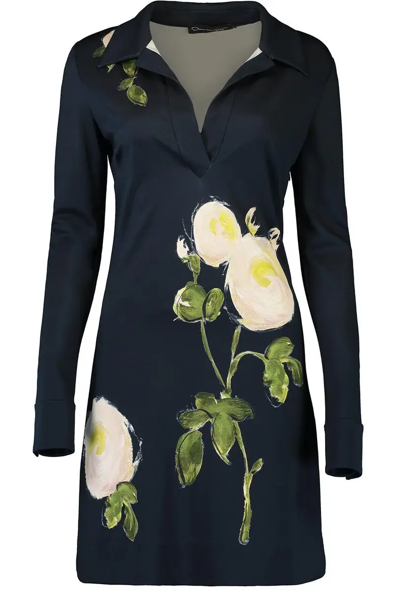 Long Sleeve Roses Milano Dress Long Sleeve Roses Milano Dress
