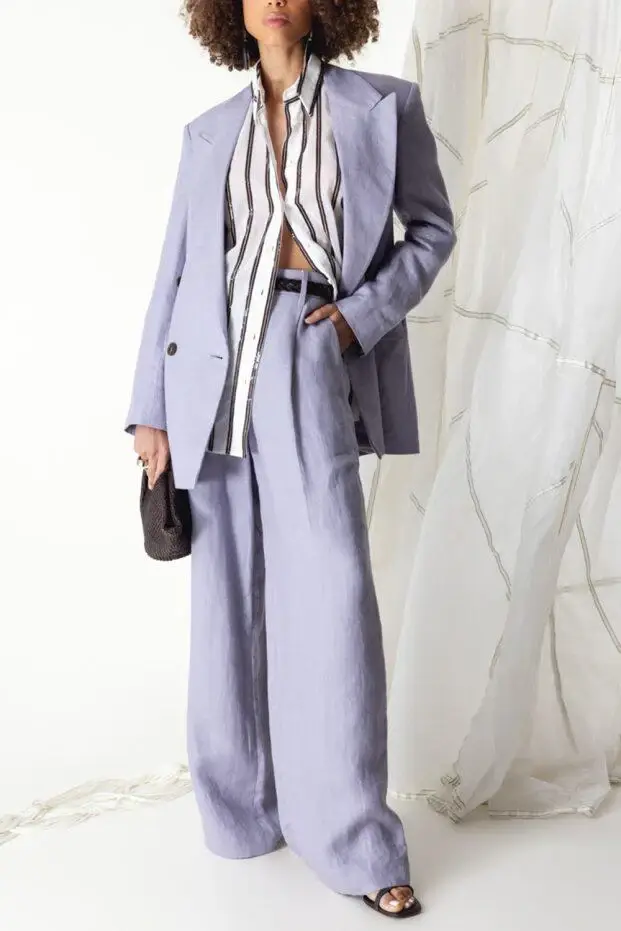 Brunello Cucinelli Loose Pleated Trousers | Thumbnail 2