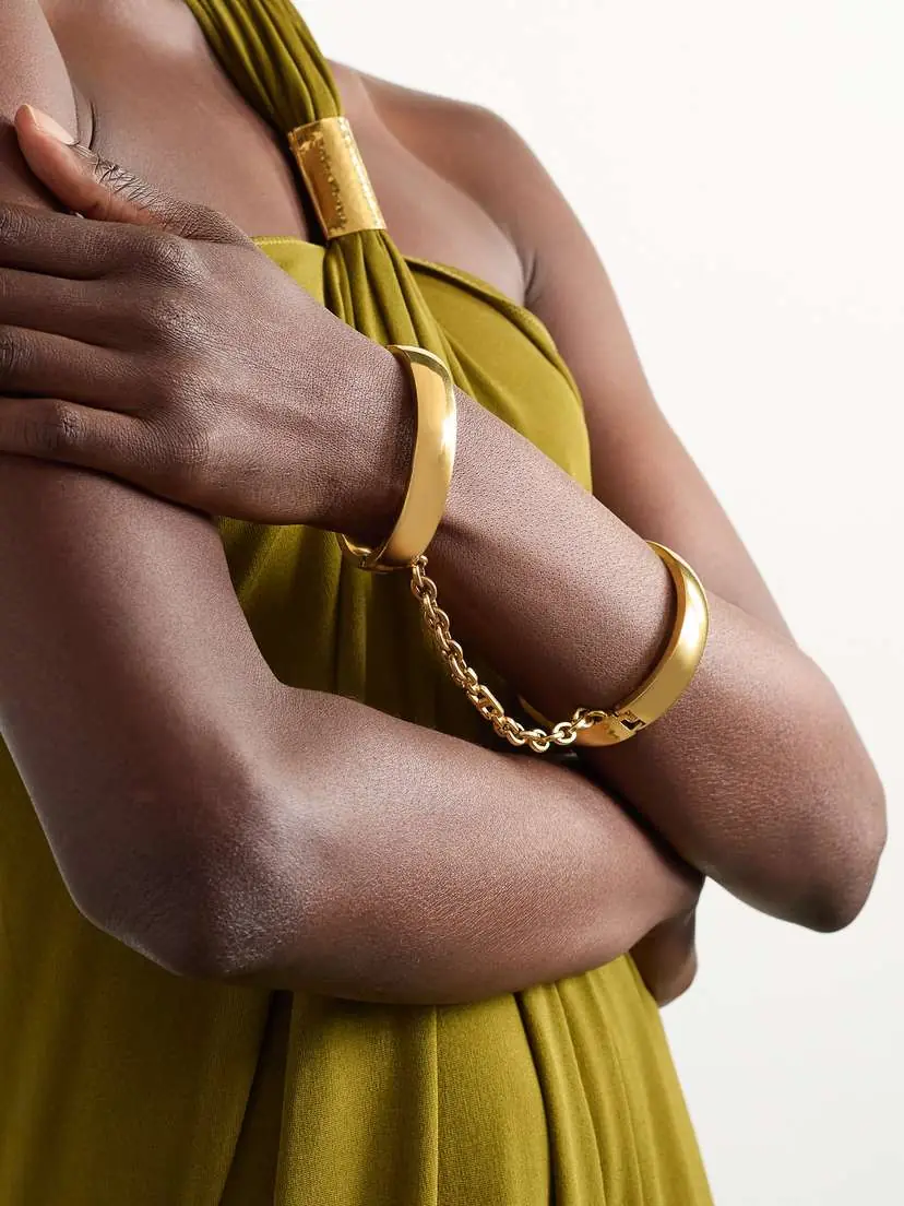 Tom Ford Set Of Two Gold-tone Bracelets | Thumbnail 2