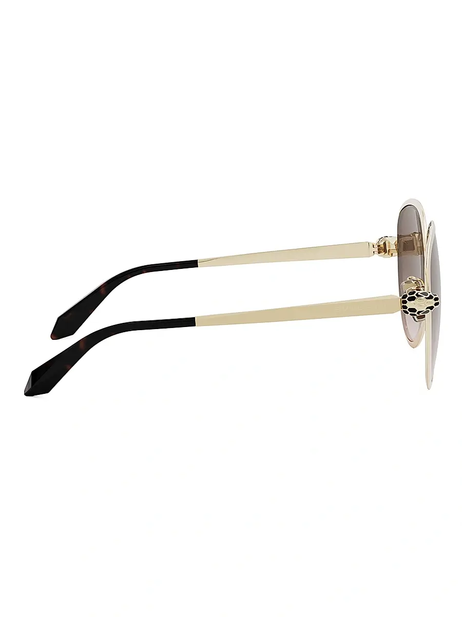 BVLGARI Women's Serpenti Forever 59MM Pilot Sunglasses | Thumbnail 7 BVLGARI Women's Serpenti Forever 59MM Pilot Sunglasses | Thumbnail 7