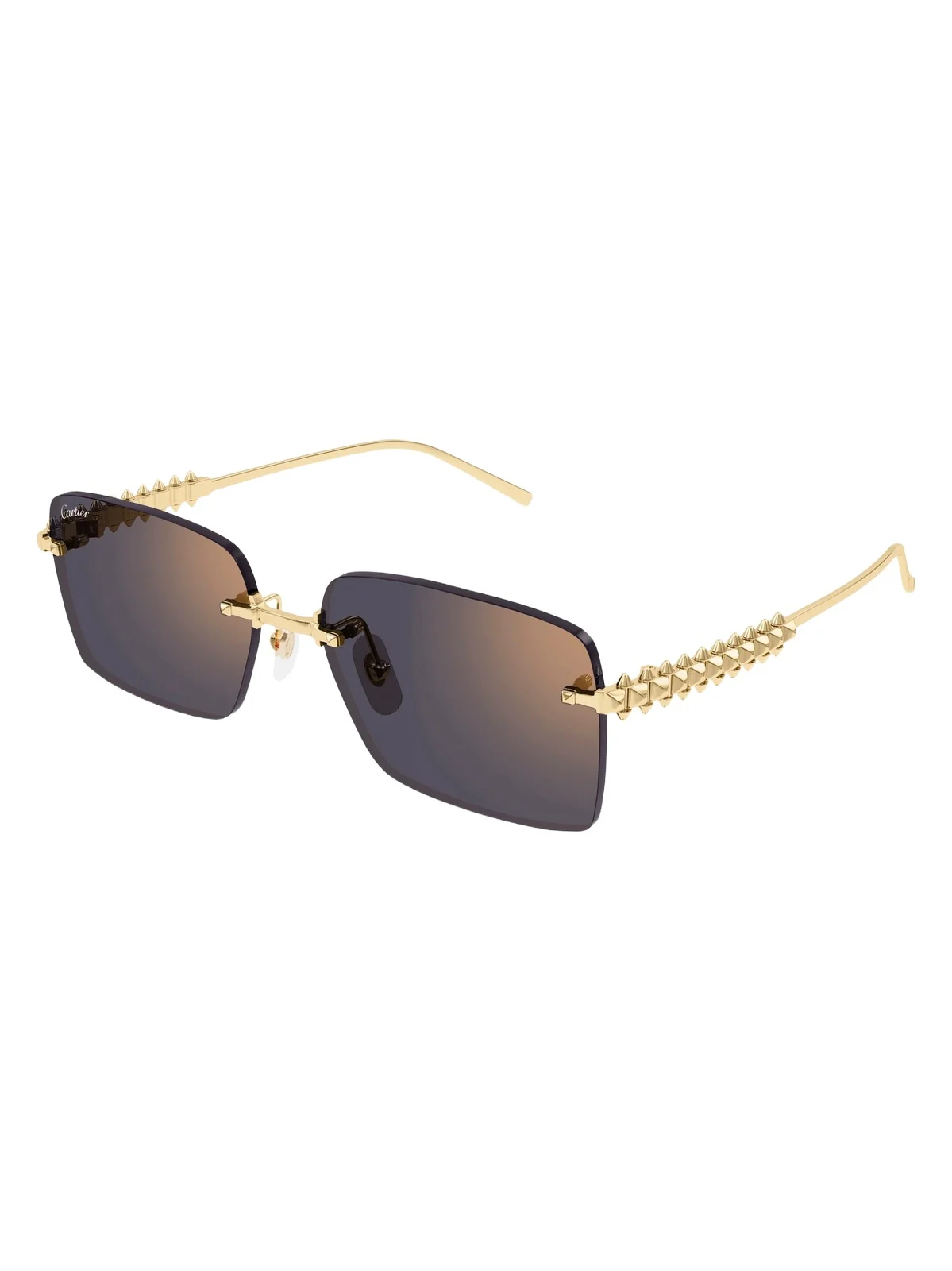 Cartier Women's Clash De 58MM Rectangular Sunglasses