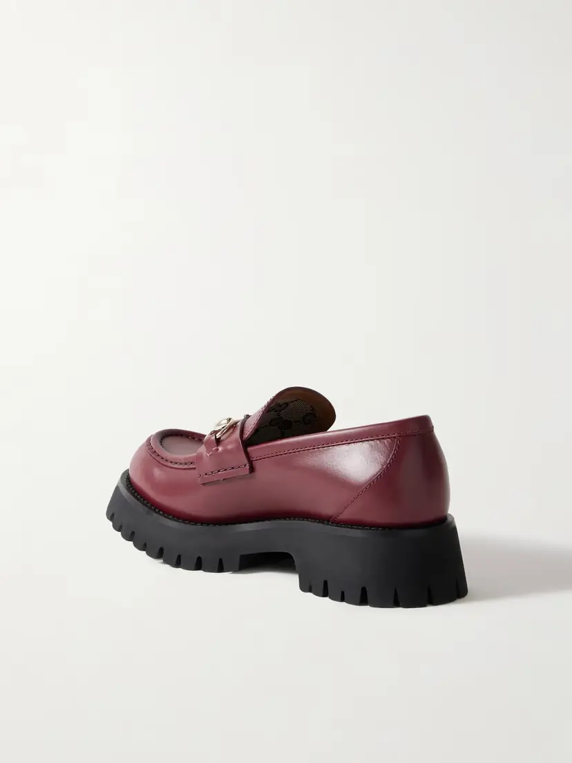 Gucci Harald Horsebit-detailed Leather Loafers | Thumbnail 3 Gucci Harald Horsebit-detailed Leather Loafers | Thumbnail 3