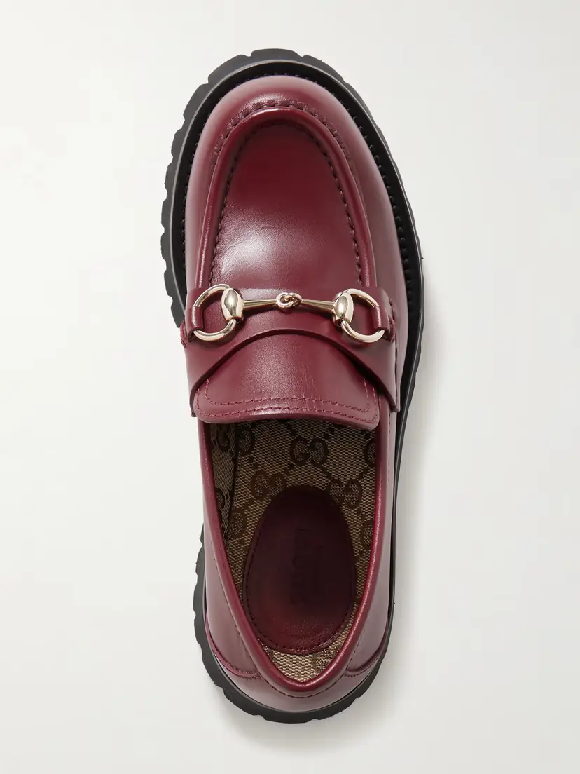 Gucci Harald Horsebit-detailed Leather Loafers | Thumbnail 5 Gucci Harald Horsebit-detailed Leather Loafers | Thumbnail 5
