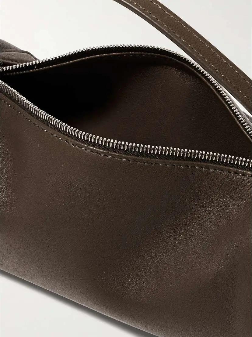 The Row Round 90's Leather Tote | Thumbnail 5 The Row Round 90's Leather Tote | Thumbnail 5