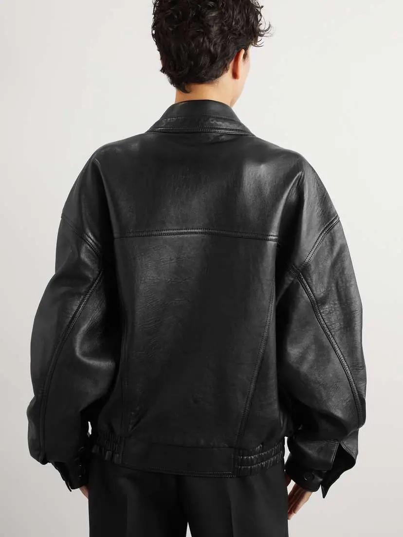 Saint Laurent Leather Jacket | Thumbnail 4 Saint Laurent Leather Jacket | Thumbnail 4