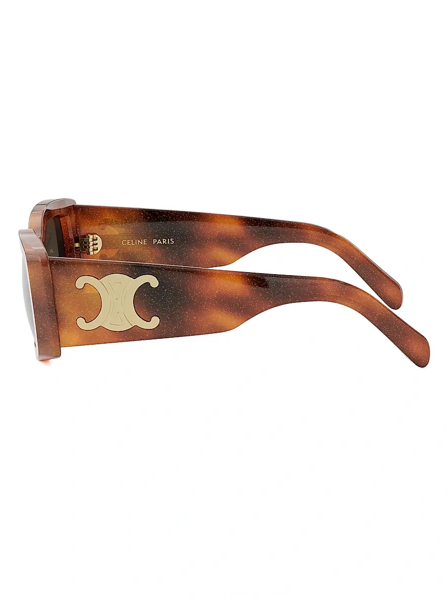 Celine Women's Maxi Triomphe 53MM Rectangular Sunglasses | Thumbnail 3 Celine Women's Maxi Triomphe 53MM Rectangular Sunglasses | Thumbnail 3