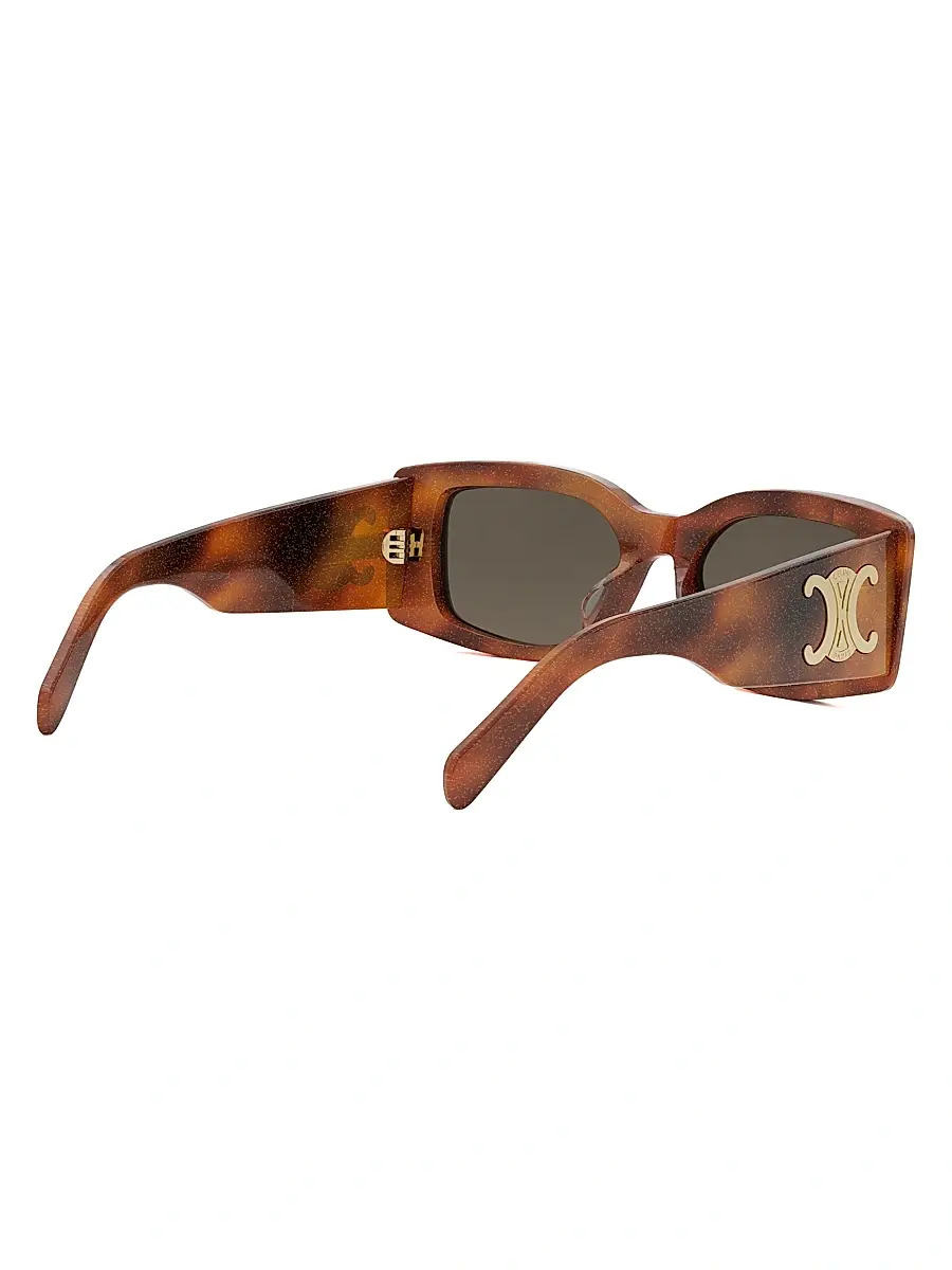 Celine Women's Maxi Triomphe 53MM Rectangular Sunglasses | Thumbnail 6 Celine Women's Maxi Triomphe 53MM Rectangular Sunglasses | Thumbnail 6