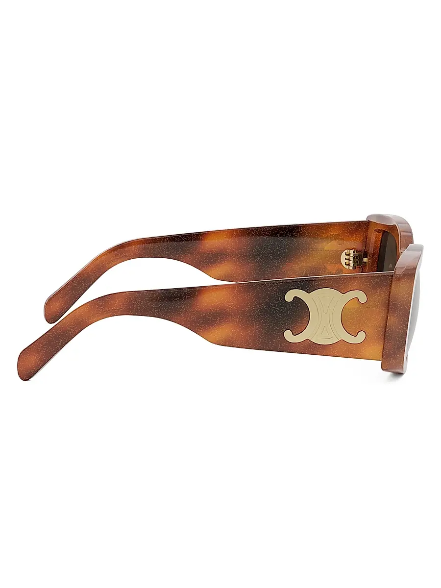 Celine Women's Maxi Triomphe 53MM Rectangular Sunglasses | Thumbnail 7 Celine Women's Maxi Triomphe 53MM Rectangular Sunglasses | Thumbnail 7