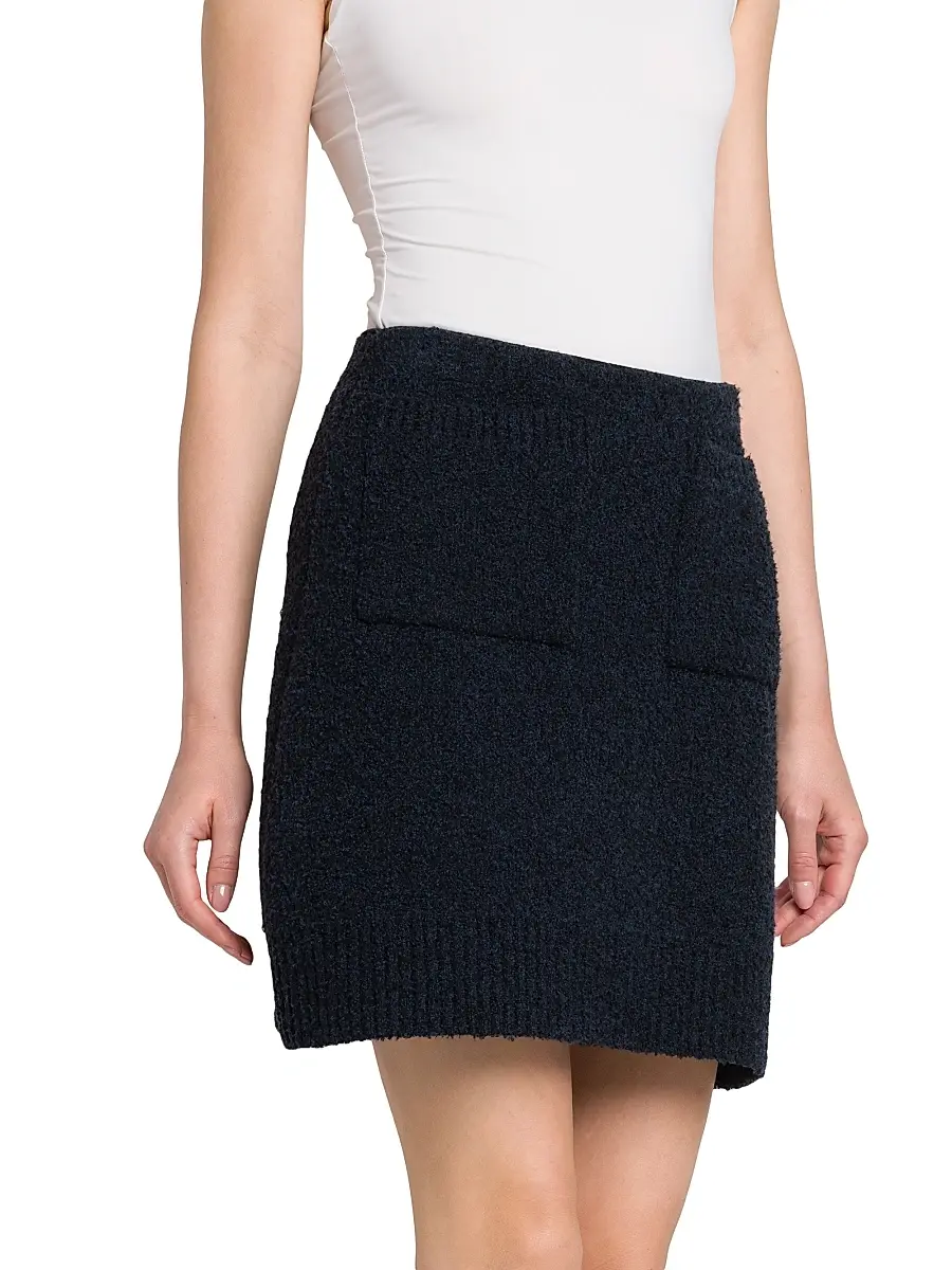 Bottega Veneta Women's Bouclé Knit Miniskirt | Thumbnail 4
