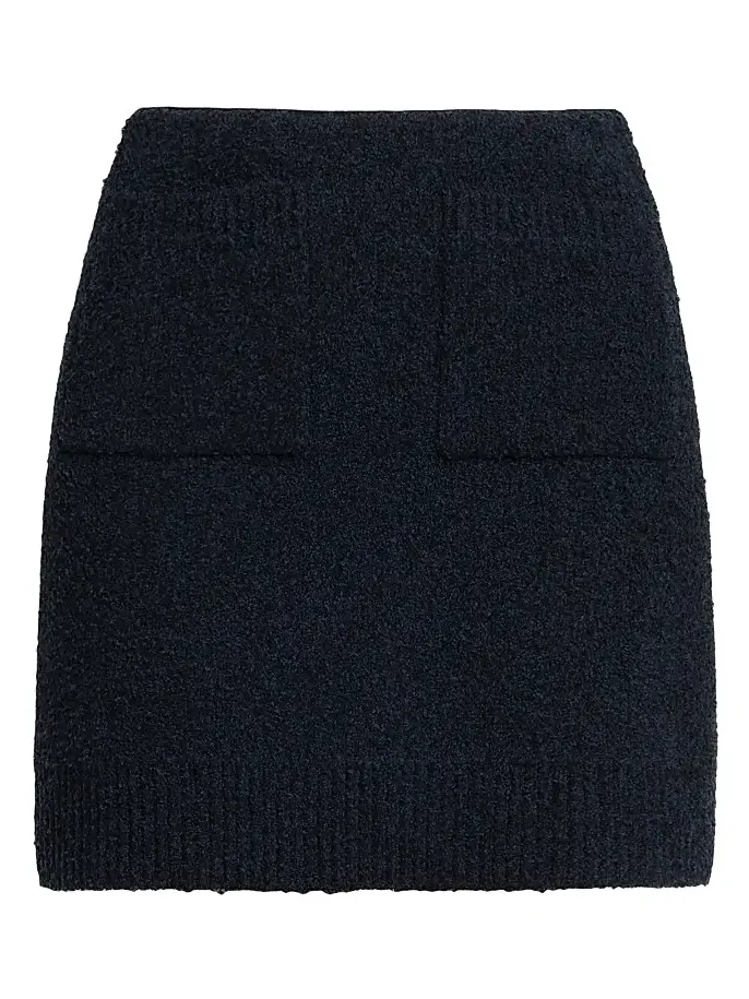 Women's Bouclé Knit Miniskirt Women's Bouclé Knit Miniskirt