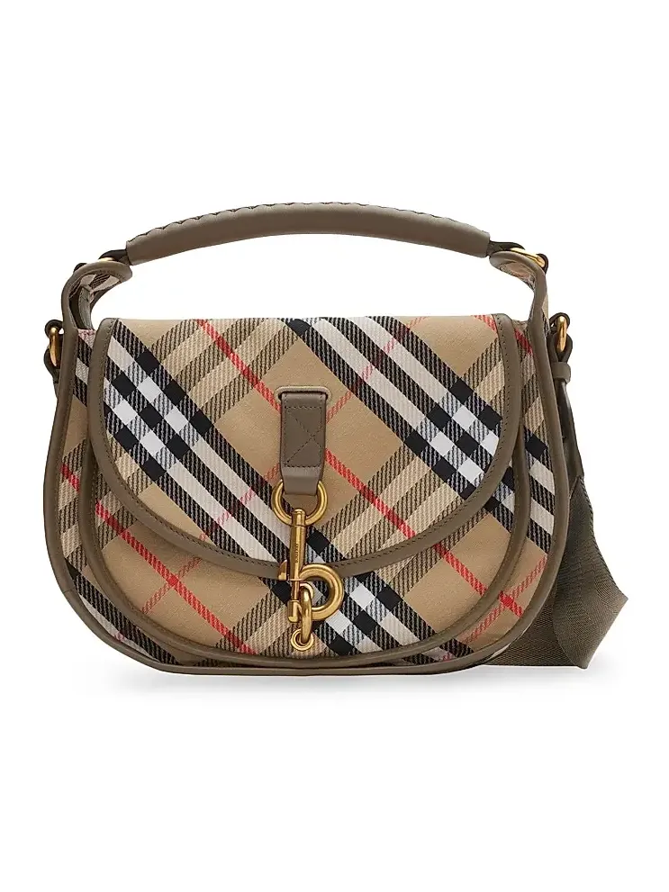 Burberry Women's Check Crossbody Bag