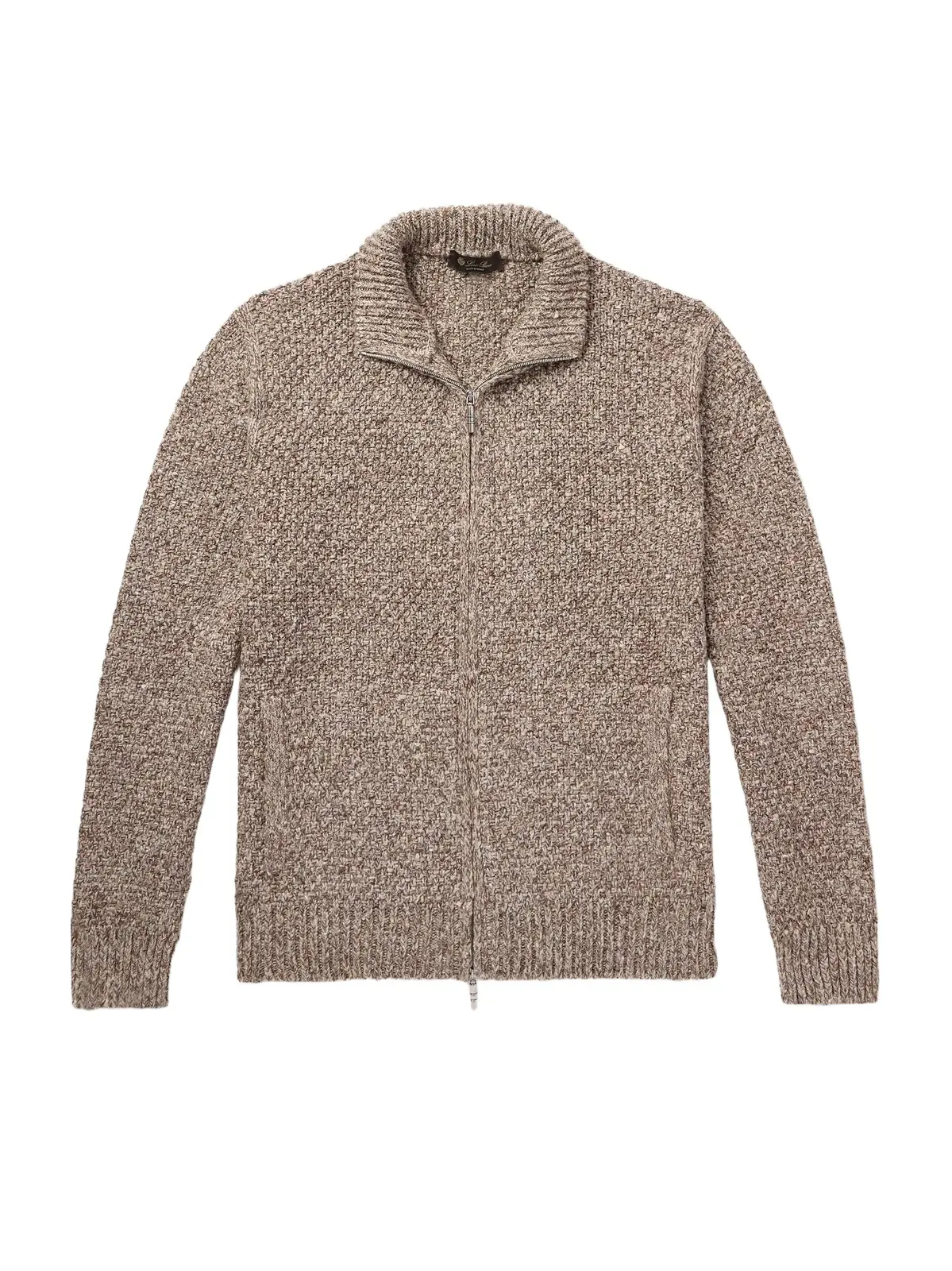 Silk and Cashmere-Blend Zip-Up Cardigan - Men Silk and Cashmere-Blend Zip-Up Cardigan - Men