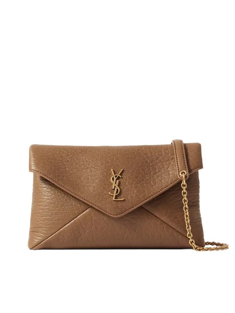Saint Laurent Cassandre Mini Textured-leather Shoulder Bag | Image 1 Saint Laurent Cassandre Mini Textured-leather Shoulder Bag | Image 1