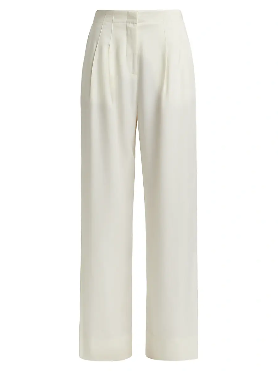 Marie Oliver Women's Macbee Double-Pleated Pants | Image 1 Marie Oliver Women's Macbee Double-Pleated Pants | Image 1