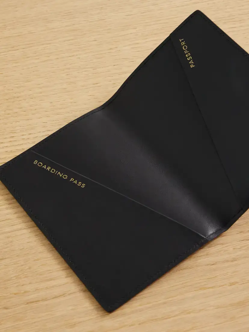 Smythson Panama Textured-leather Passport Holder | Thumbnail 3